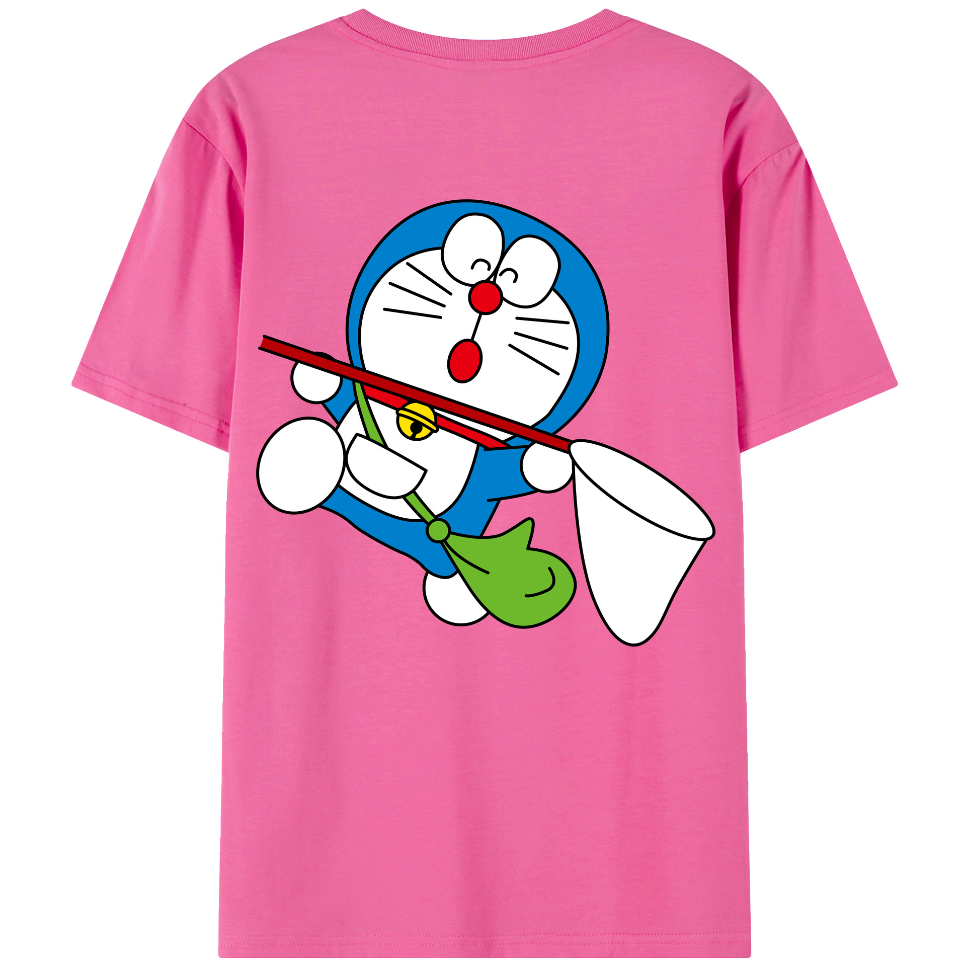 （画像用） ドラえもん Doraemon レディース半袖Tシャツ(バックプリント)